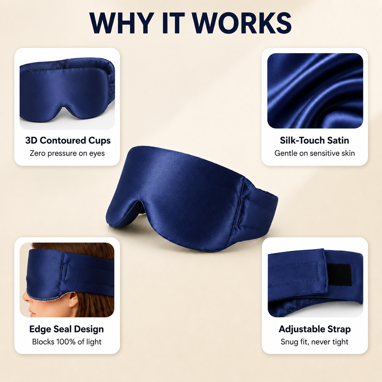 Syllane™ Silk Sleep Mask